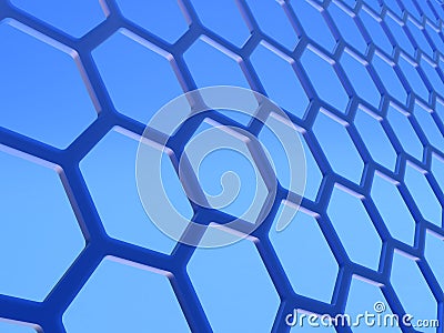 Graphene layer Stock Photo