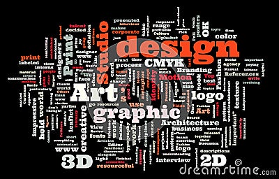 Graphic design studio Vector Illustration