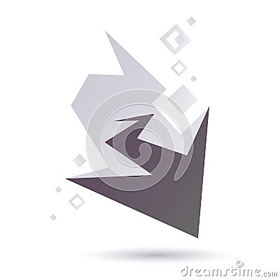 Graphic element arrow Vector Illustration