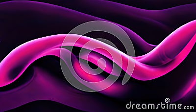 Graphic painting purple stripes digital pattern AI generated Cartoon Illustration