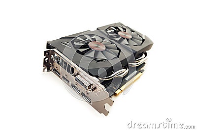 Graphic video card Stock Photo