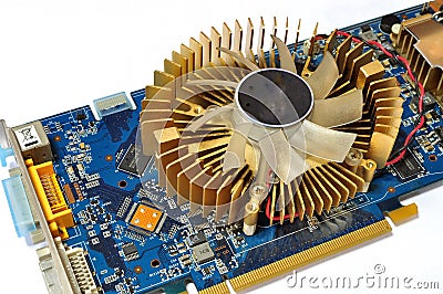 Graphics Card Stock Photo