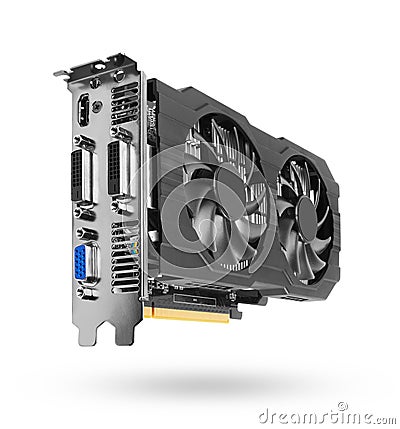 Graphics card Stock Photo