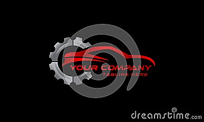 Auto Repair Services, automotive logo ideas, sample vehicle logos Stock Photo