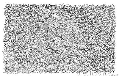 Graphite pencil crayon pen scrawl, scribble, scratch texture Stock Photo