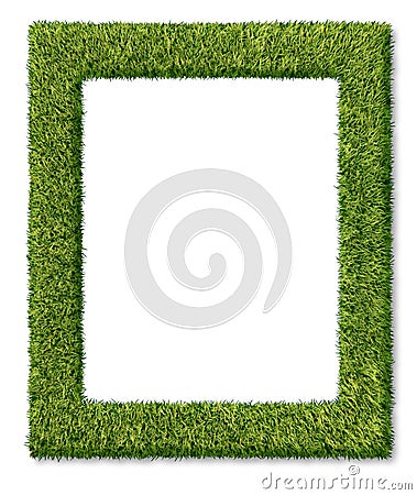 Grass Frame Stock Photo