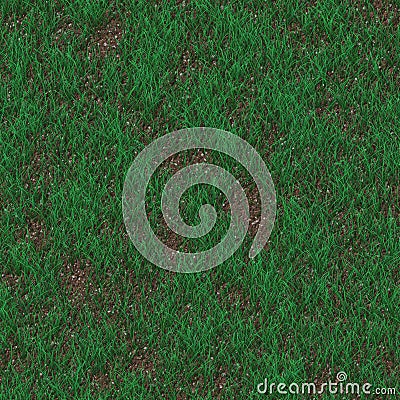 Grass generated seamless texture Stock Photo