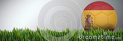 Composite image of grass growing outdoors Stock Photo