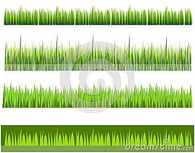 Grass line row Stock Photo