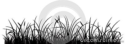 Grass silhouette Vector Illustration