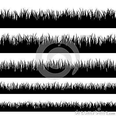 Turf coating banners for edging and overlays Vector Illustration