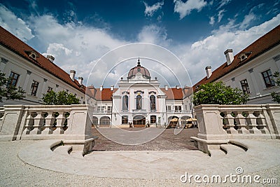 Grassalkovich Royal castle in Godollo, Hungary Stock Photo