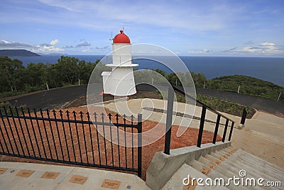 Grassy Hill Lighthouse, Cooktown Stock Photo