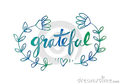 Grateful Stock Photo