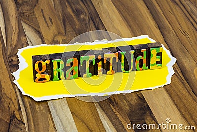 Gratitude grateful appreciation happy thankful heart spiritual faith expression Stock Photo