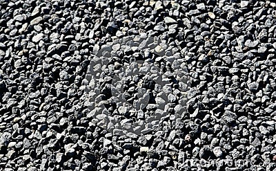 Gravel background Stock Photo