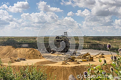 Gravel bearing Stock Photo