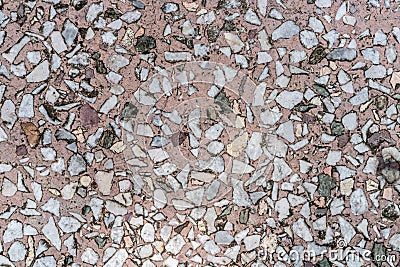 Gravel concrete texture Stock Photo