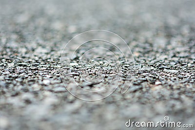 Gravel macro blurred gray nature Stock Photo