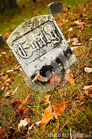 Gravestone Stock Photo