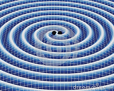 Gravitational Waves Stock Photo