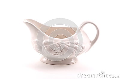 Gravy Boat Stock Photo