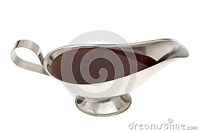 Gravy boat Stock Photo