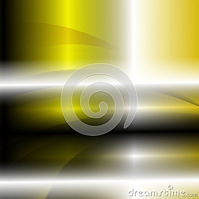 Gray background. Gradient. Morning fog. Transparent yellow shades. Stock Photo