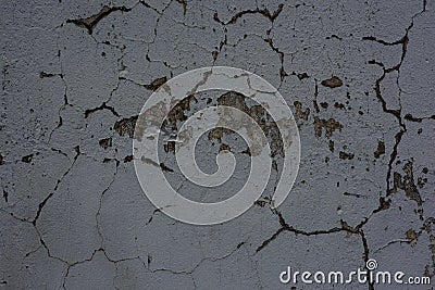 Gray background. Moving from the center to the edges. Light to dark. Stock Photo