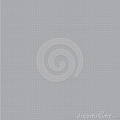 Gray background with white points Vector Illustration