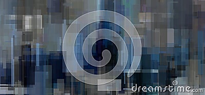 Gray Blue Abstract Geometric Stock Photo