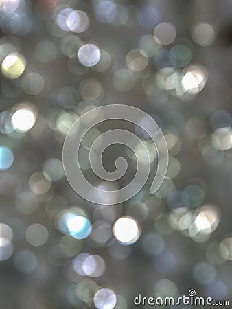 Gray blur bokeh background Stock Photo