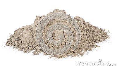 Gray cement powder Stock Photo