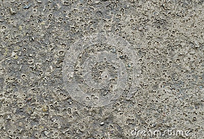 Gray concrete wall for background. Rough, rough, porous texture Stock Photo