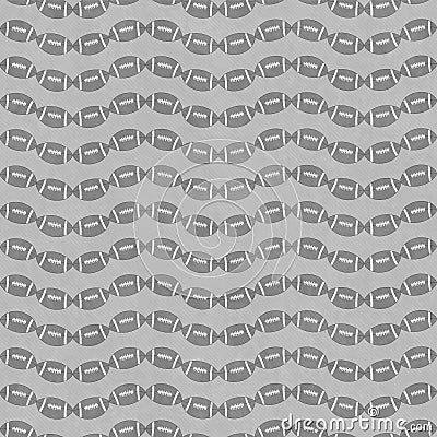 Gray Football Tile Pattern Repeat Background Stock Photo