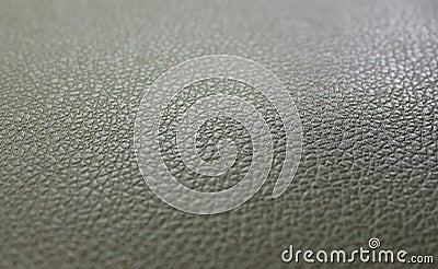 Gray-green leather background surface structure Stock Photo