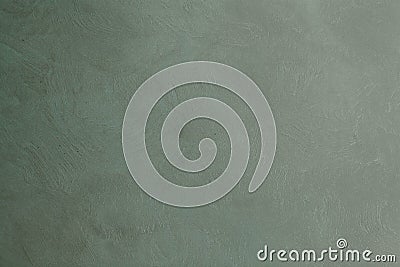 Gray green painted canvas or muslin fabric cloth studio backdrop Stock Photo