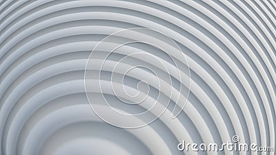 Minimalism Sound Wave Architectural Building Texture. Futuristic Tech Abstract Geometry Interior Curve Surface Background Stock Photo