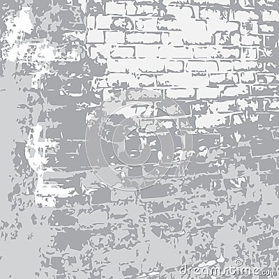 Gray_old_brick Vector Illustration