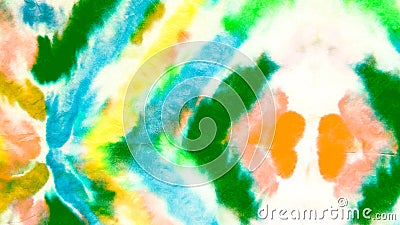 Gray Old Dirty Wall. White Tie Dye Grunge. Green Stock Photo