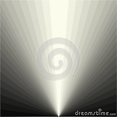 A gray rays Vector Illustration