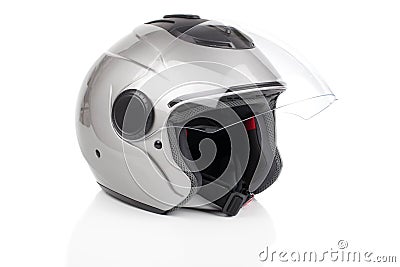 Motorcycle helmet Stock Photo