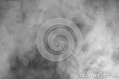 Gray smoke Stock Photo