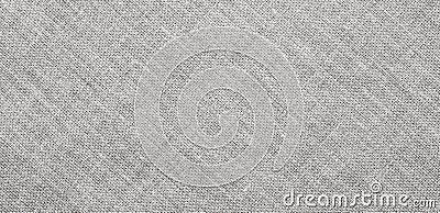 Gray fabric background, linen texture of natural textile Stock Photo
