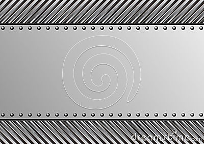 Metal Background Vector Illustration