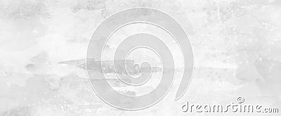 Gray and white background with lots of grunge, watercolor wash paint background Stock Photo