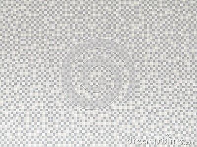 Gray and white ceramic wall tiles abstract background.Mosaic texture for decoration of bathroom. Stock Photo