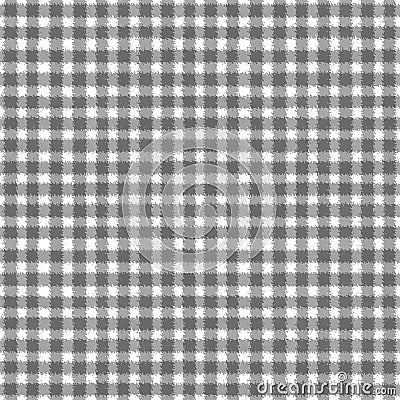 Gray and white plaid background Stock Photo