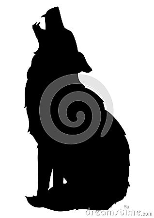 Wolf vector Vector Illustration