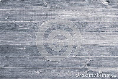 Gray wooden background. Grey wood boards, messy fence, planks. Weathered, vintage surface, pattern. Horizontal stripes on shabby p Stock Photo